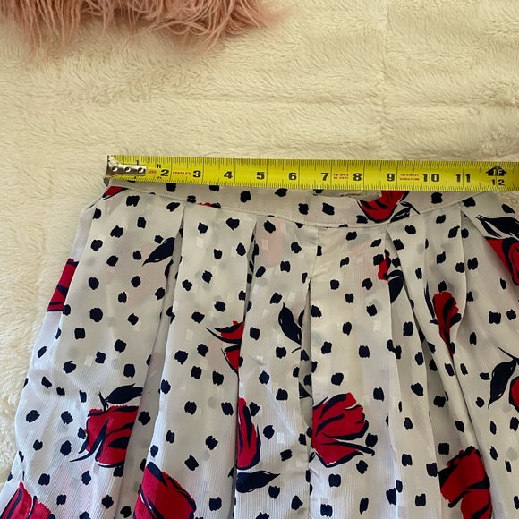 Vintage floral flowy maxi skirt - Picture 4 of 5